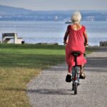 senior woman active aging longevity